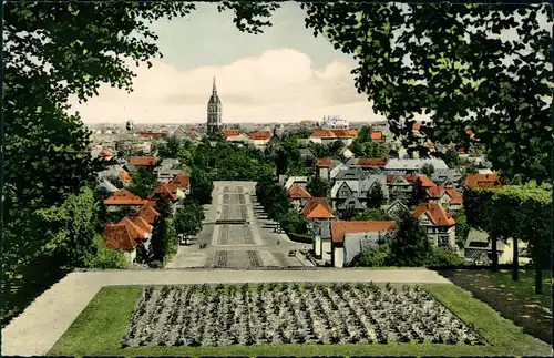 Ansichtskarte Hildesheim Blick vom Berghölzchen 1962