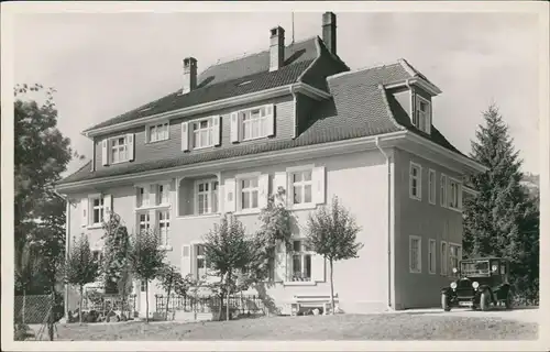 Ansichtskarte Schweigmatt Schwarzwald Pension Alpenblick 1930