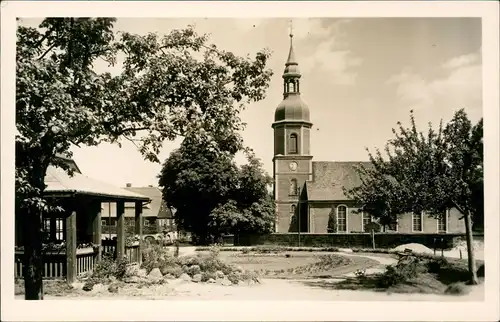 Ansichtskarte Schönbach (Sachsen) Stadtpartie 1956