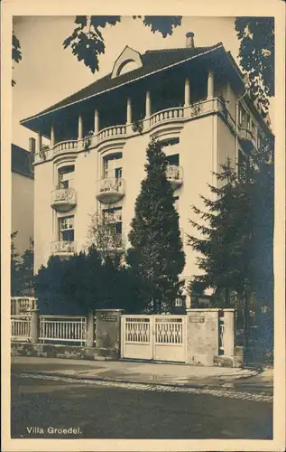 Ansichtskarte Bad Nauheim Stadtvilla - Terrassenstraße 1928