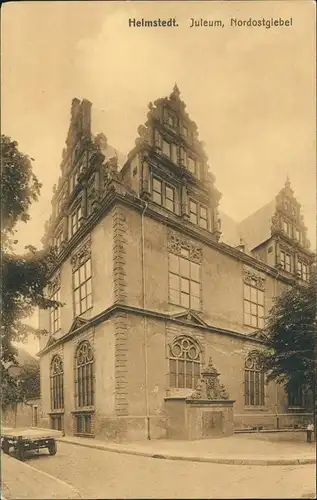 Ansichtskarte Helmstedt Juleum, Nordostgiebel 1916