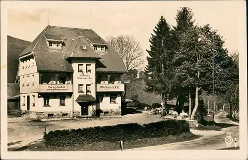 Wieden (Schwarzwald) Berghotel Wiedener Eck - Schönau 1940 Leporello