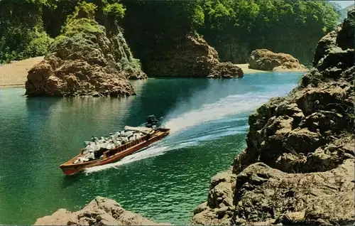 Japan Japan Nippon 日本 DORO GORGE, KUMANO NATIONAL PARK Boot 1950