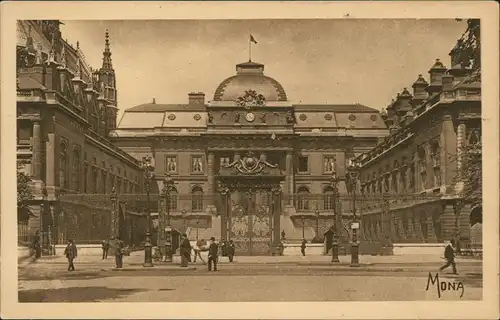 CPA Paris Palais de Justice (Justizpalast) 1920