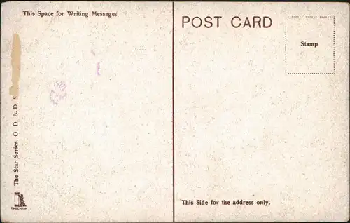 Postcard London Strand Shewing Widening 1912