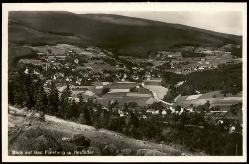 Postcard Bad Flinsberg Świeradów-Zdrój Stadt, Heufuder 1934