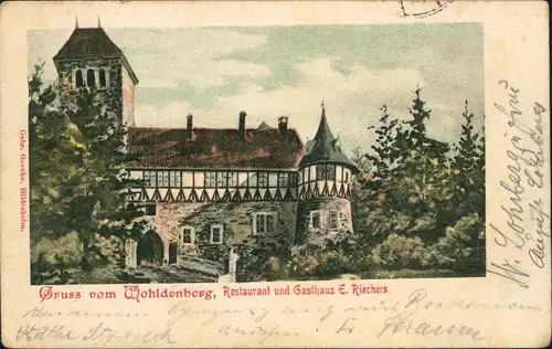 Sillium-Holle (LK Hildesheim) Wohldenberg, Restaurant und Gasthaus 1901