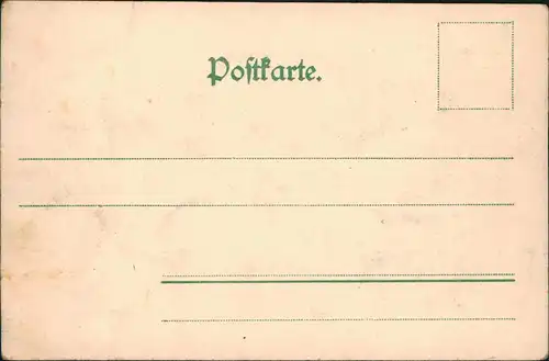 Tautenburg-Dornburg-Camburg Stadt - Handkolorirte Künstlerkarte. 1909