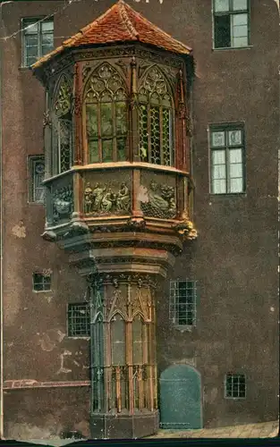 Ansichtskarte Nürnberg Sebalduskirche St. Sebald 1912