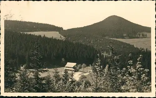 Ansichtskarte Tambach-Dietharz Umland - Hütte 1937