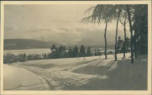 Ansichtskarte Tambach-Dietharz Winterlandschaft 1935