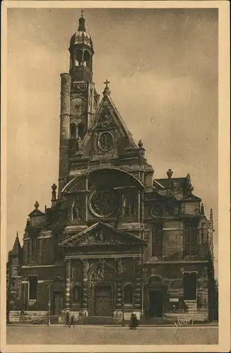 CPA Paris Kirche, Eglise Saint Etienne-du-Mont 1920
