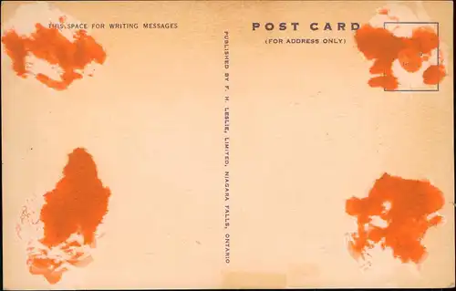 Niagara Falls (Ontario) AMERICAN FALLS OF NIAGARA FROM LUNA ISLAND 1950