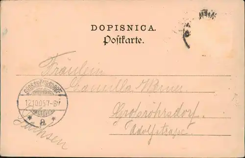 Postcard Adelsberg Postojna Postojnska jama – Adelsberger Grotte 1905