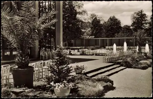 Ansichtskarte Bad Neuenahr-Bad Neuenahr-Ahrweiler Partie im Kurpark 1958/1956