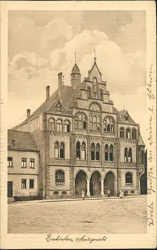 Ansichtskarte Euskirchen Amtsgericht 1918