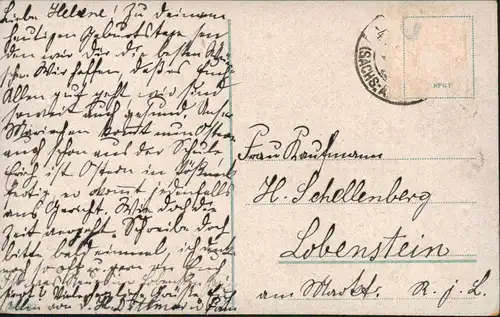 Ansichtskarte Leipzig Universität Leipzig 1918