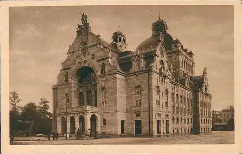 Ansichtskarte Nürnberg Stadttheater 1922