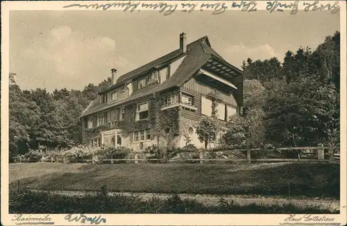 Ansichtskarte Badenweiler Haus Gottestreue 1936