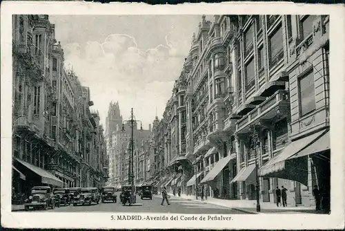 Postales Madrid Avenida del Conde de Peñalver. 1935