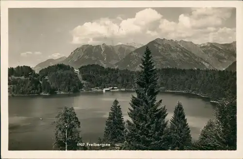 Ansichtskarte Obersdorf Freibergsee, Nebelhorngruppe 1933