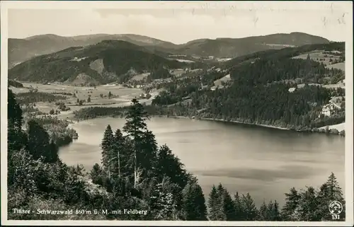 Ansichtskarte Titisee Panorama-Ansicht Titisee Schwarzwald mit Feldberg 1933