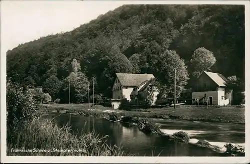 .Bayern Fränkische Schweiz Partie a.d. Stempfermühle Mühle 1931