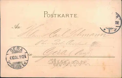 Hannover Potthof Potthofstraße Potthofgasse Künstlerkarte 1902