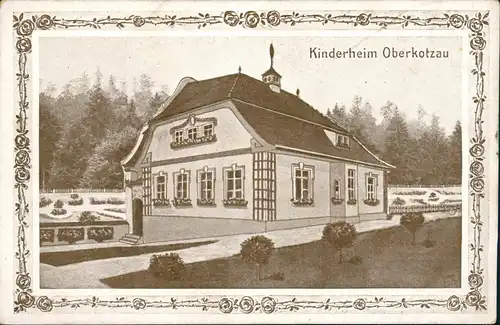 Ansichtskarte Oberkotzau Kinderheim Oberkotzau 1918