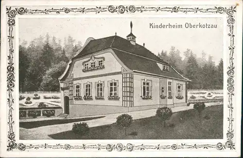 Ansichtskarte Oberkotzau Kinderheim Oberkotzau 1918