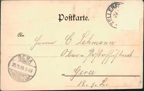 Clausthal-Zellerfeld Invaliditäts-  Altersversicherungs-Anstalt Hannover. 1899