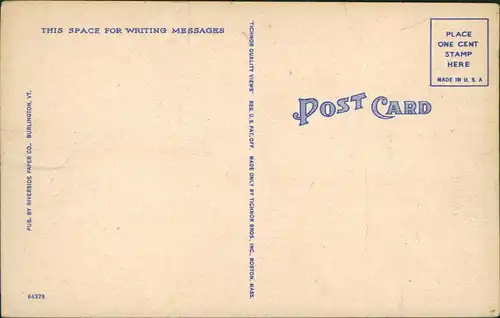 Postcard Vermont Canada and Lake Memphremagog from Newport, Vt. 1930