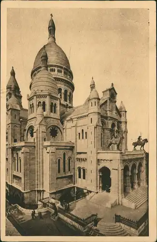 Paris La Basilique du Sacré-Coeur, Basilic of the Sacred Heart 1920