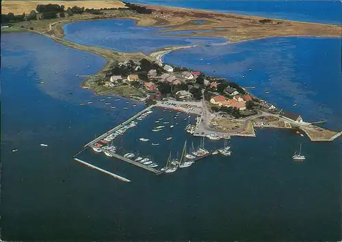 Postcard Samsø Samso (Midtjylland) Langore Luftbild 1979