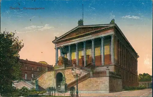 Ansichtskarte Berlin Nationalgalerie 1912