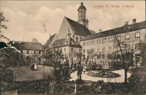 Ansichtskarte Volkach Institut St. Maria 1914