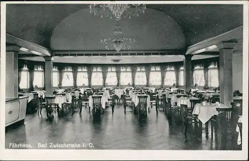 Bad Zwischenahn Restaurant Fährhaus Hubert Windhäuser Innen 1931