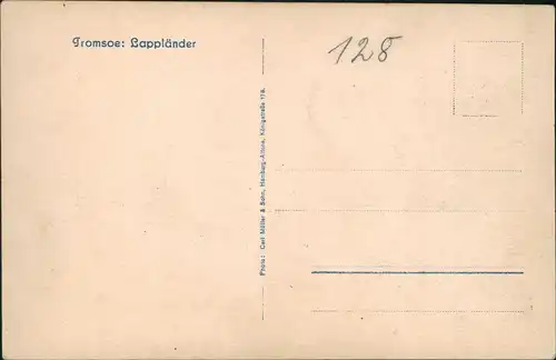 Lappland (allgemein) Tromsoe: Lappländer Typen - Lappland Finland Suomi 1929