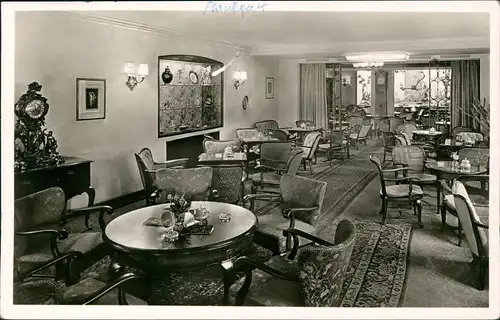 Ansichtskarte Frankfurt am Main Kranzler - Restaurant, Gastraum 1954