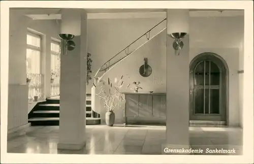 Sankelmark-Oeversee Grenzakademie Sankelmark - Treppenaufgang 1959