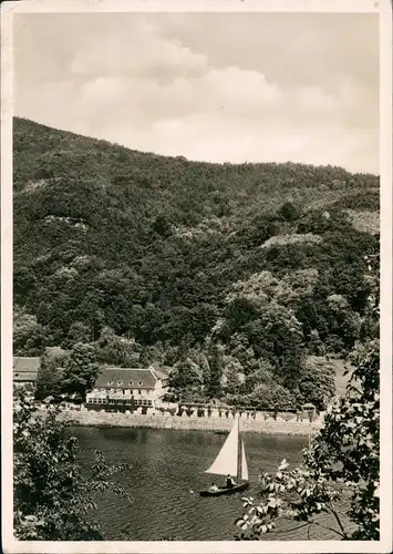 Ansichtskarte Heidelberg Park-Cafe - Hotel Haarlass 1938