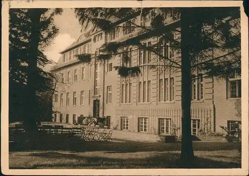 Zehlendorf-Berlin Ev. Diakonieverein, Gartenseite des neuen Heimathauses 1931