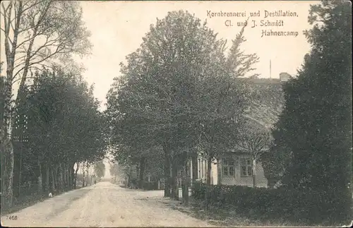 Ansichtskarte Sehnde Kornbrennerei und Destillation, Cl. und Schmidt 1913