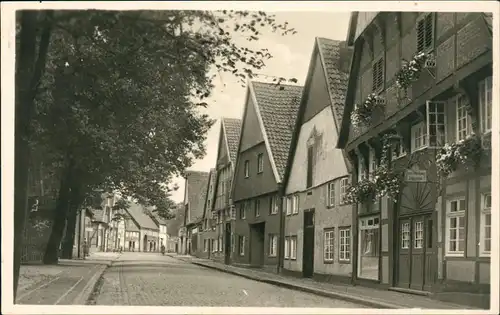 Ansichtskarte Wiedenbrück Langestraße 1940