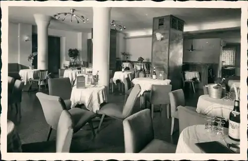 Ansichtskarte Obergurgl Café im Hotel Hochfirst 1938