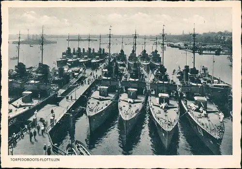 TORPEDOBOOTS-FLOTTILLEN Schiffe/Schifffahrt - Kriegsschiffe (Marine) 1928