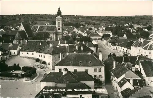 Ansichtskarte Rust Ruszt | Rušta Stadtpartie 1963