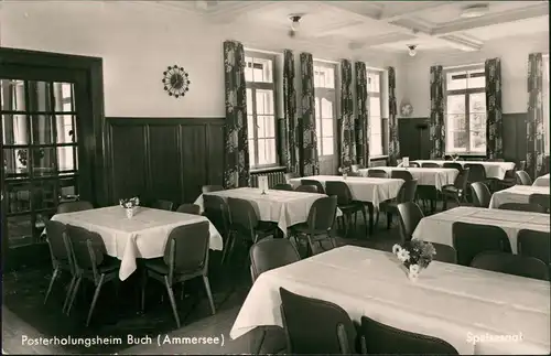 Buch am Ammersee-Inning am Ammersee Posterholungsheim - Speiseraum 1961