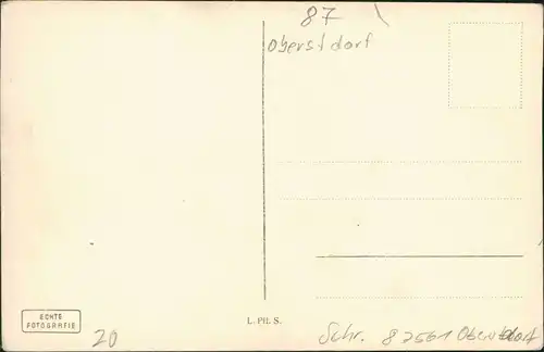 Oberstdorf (Allgäu) Schönblick auf Schrattenwang mit Nebelhorn 1930