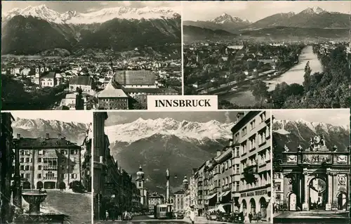Ansichtskarte Innsbruck Stadtteilansichten - MB Fotokarte 1965